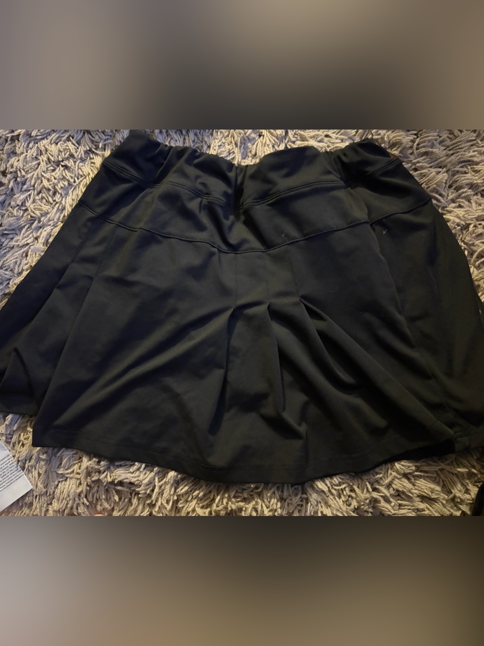 Flattering athletic  Skirt with pocketed shorts underneath